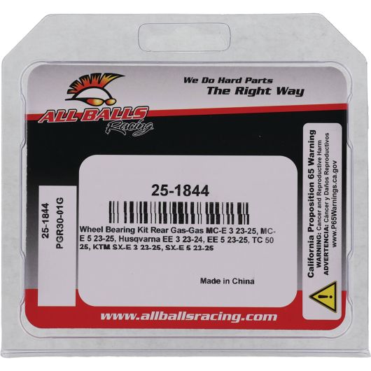 WHEEL BEARING KIT REAR KTM/HQV/GAS SX-E3/5 23-27, EE3/5 23-27, MC-E23-27