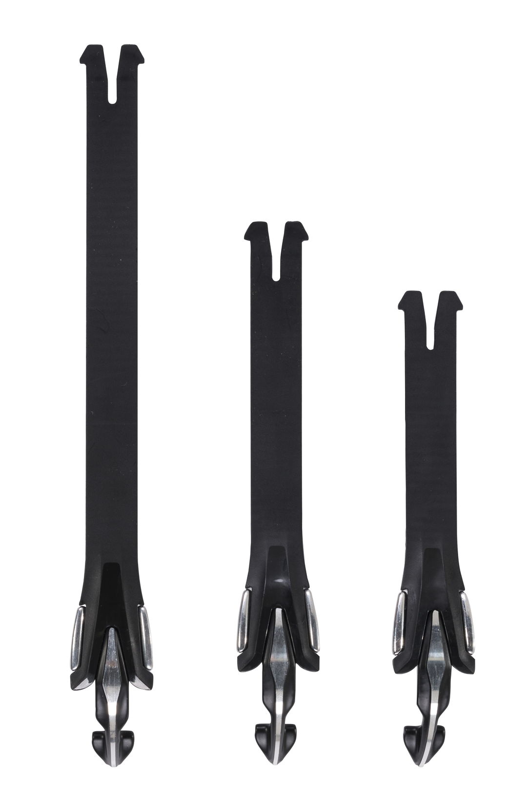 TECH 10 STRAP SET - BLACK Alpinestars motocross kit