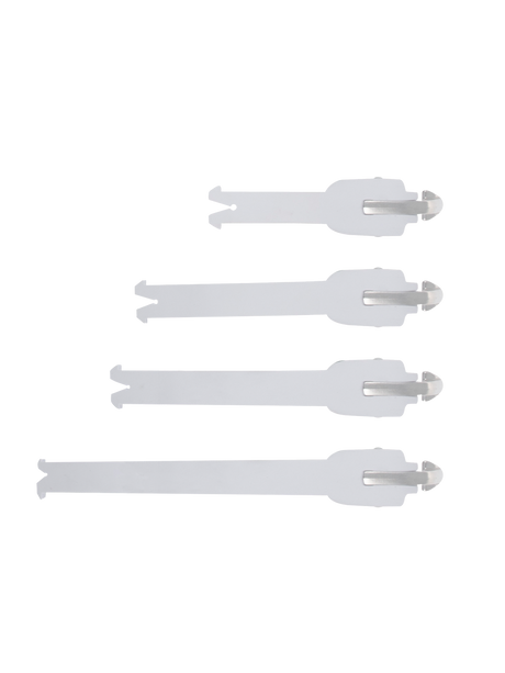 TECH 7 STRAP WITH ALUMINIUM BRIDGE - WHITE Alpinestars motocross kit