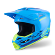 SM3 FORCE HELMET ECE06 - CYAN Alpinestars motocross kit
