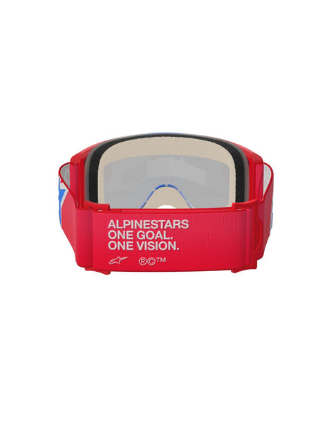 GOGGLE VISION 5 CORP RED/WT/BL