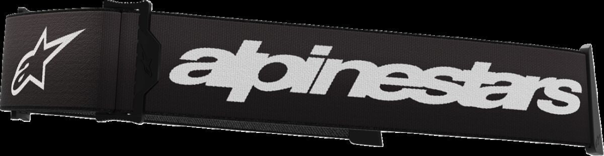 STRAP GOGGLE SUPERTECH BLK/WHT Alpinestars motocross kit