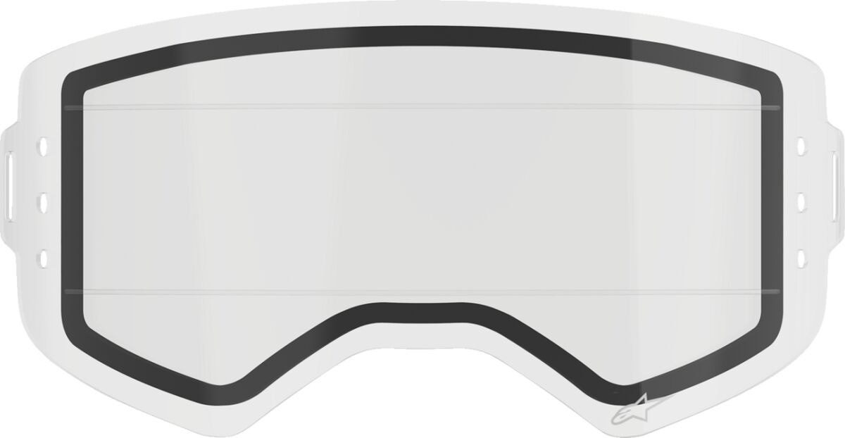 LENS GOGGLE DOUBLE PANE ROLL-O Alpinestars motocross kit