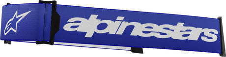 STRAP GOGGLE SUPERTECH BLUE/WT Alpinestars motocross kit
