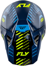 Formula CP Slice Helmet - Navy/Hi-Viz/White