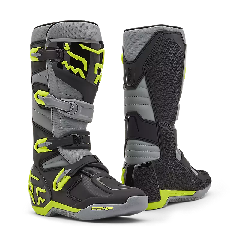 FOX COMP BOOT - GREY YELLOW