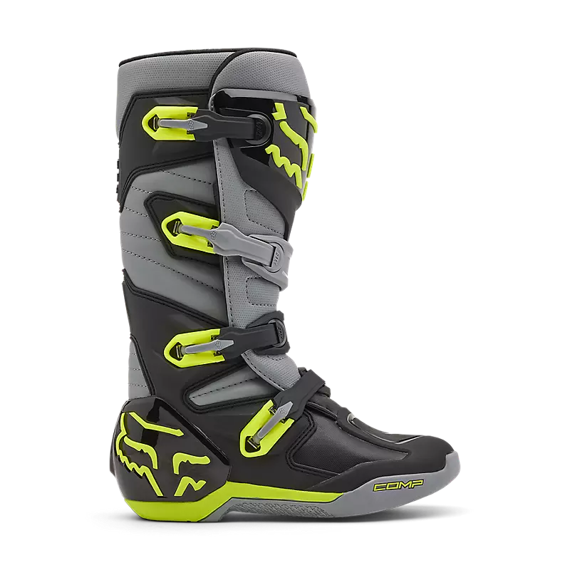 FOX COMP BOOT - GREY YELLOW