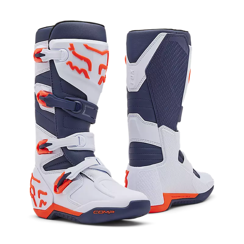 FOX COMP BOOT - WHITE NAVY