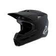 SM3 YOUTH SOLID HELMET ECE06 - BLACK Alpinestars motocross kit