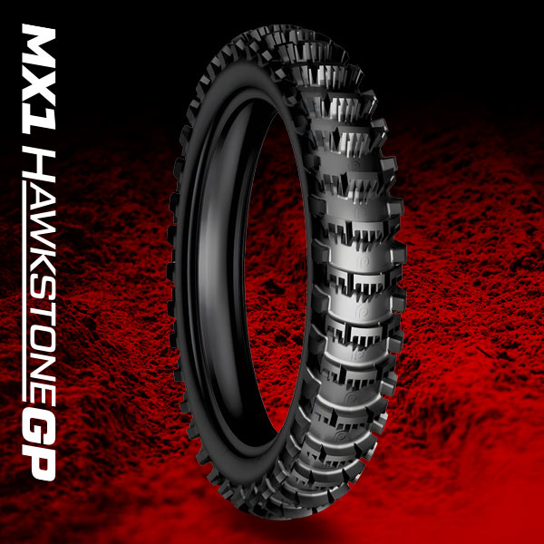 Plews Tyres MX1 HAWKSTONE GP Soft Rear - 90 / 100 - 16