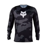 FOX 180 BNKR JERSEY - BLACK CAMO