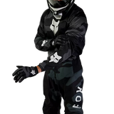 FOX 180 BNKR JERSEY - BLACK CAMO