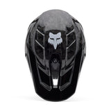 FOX V3 RS CARBON SOLID HELMET - BLACK