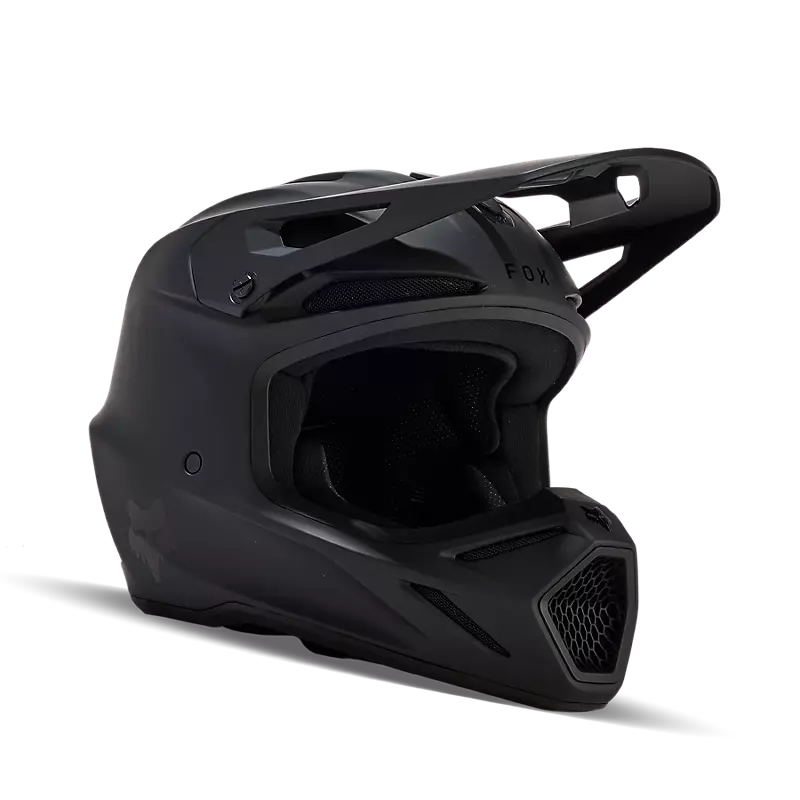 FOX V3 SOLID HELMET - MATTE BLACK