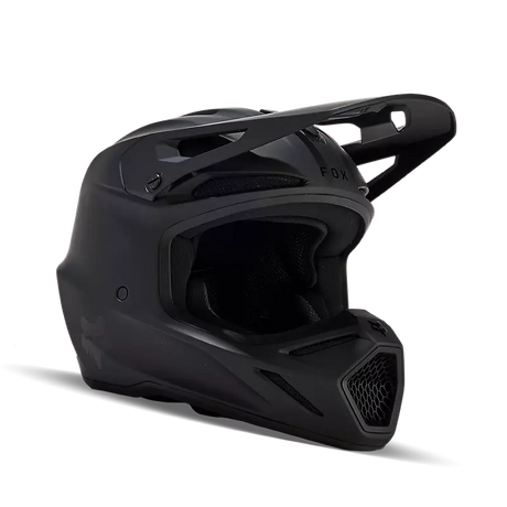 FOX V3 SOLID HELMET - MATTE BLACK