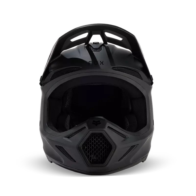 FOX V3 SOLID HELMET - MATTE BLACK