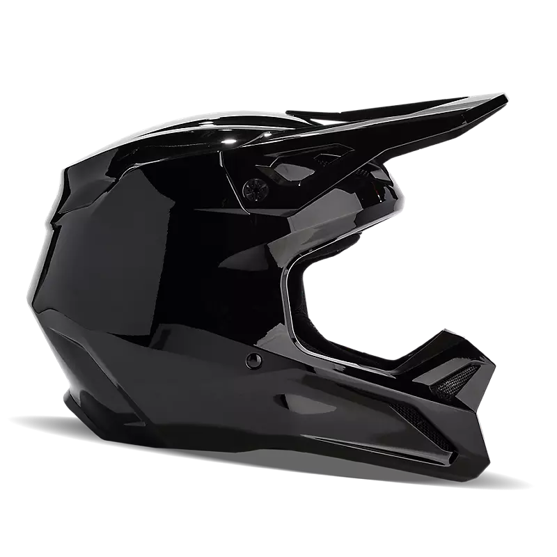 FOX V1 SOLID HELMET - BLACK