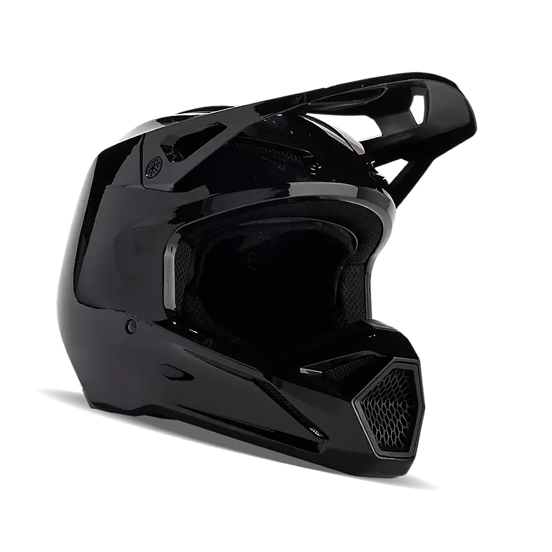 FOX V1 SOLID HELMET - BLACK