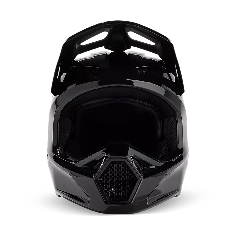 FOX V1 SOLID HELMET - BLACK