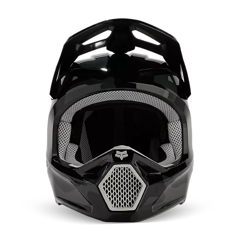 FOX V1 BNKR HELMET - BLACK CAMO