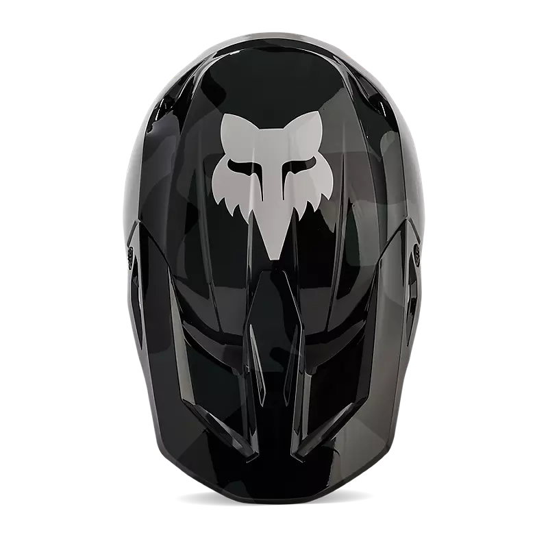 FOX V1 BNKR HELMET - BLACK CAMO