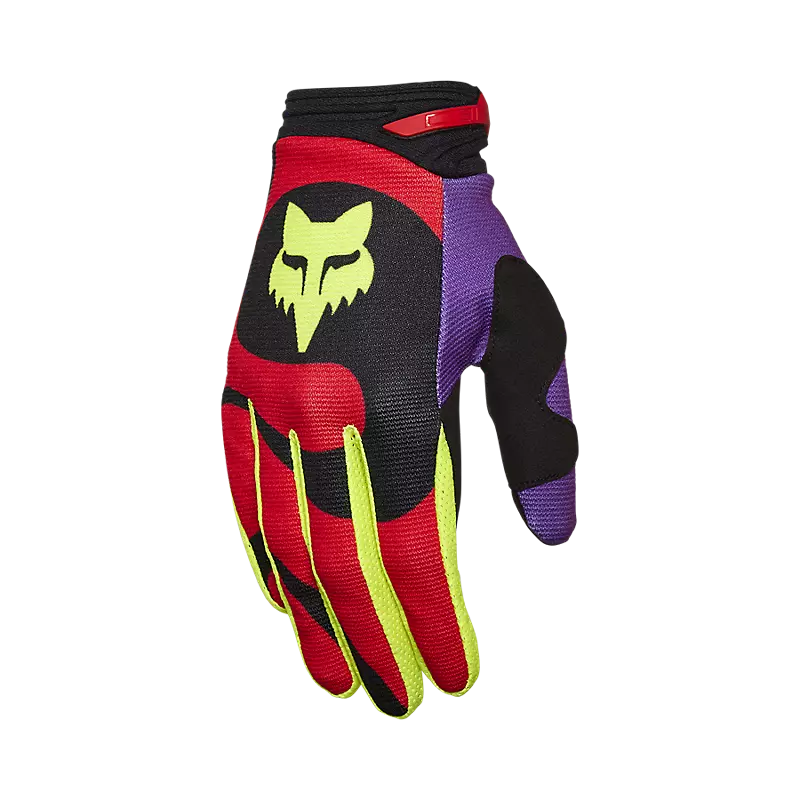 FOX 180 EMOTION GLOVE - FLUO RED