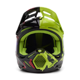 FOX V3 THROTTLE HELMET - FLUO YELLOW