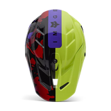 FOX V3 THROTTLE HELMET - FLUO YELLOW