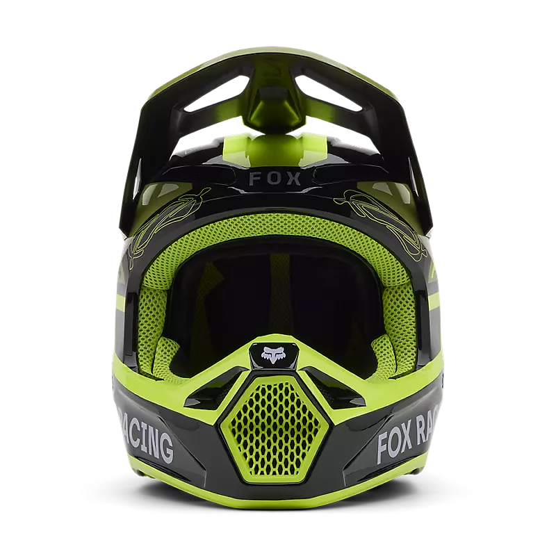 FOX V1 RACE SPEC HELMET - PALE GREEN