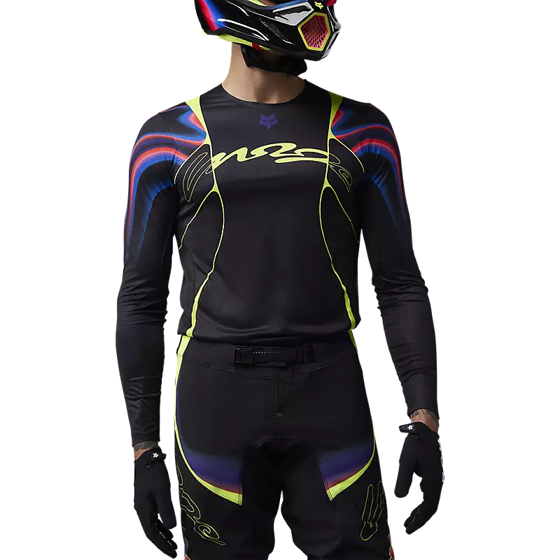 FOX FLEXAIR ENERGY JERSEY - BLACK