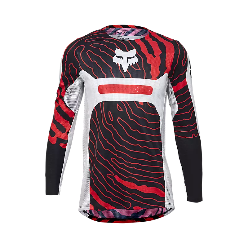 FOX YTH FLEXAIR IMPRESSION JERSEY - WHITE