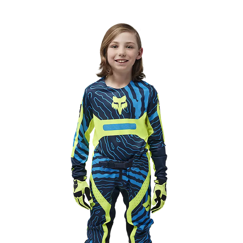 FOX YTH FLEXAIR IMPRESSION JERSEY - FLUO YELLOW