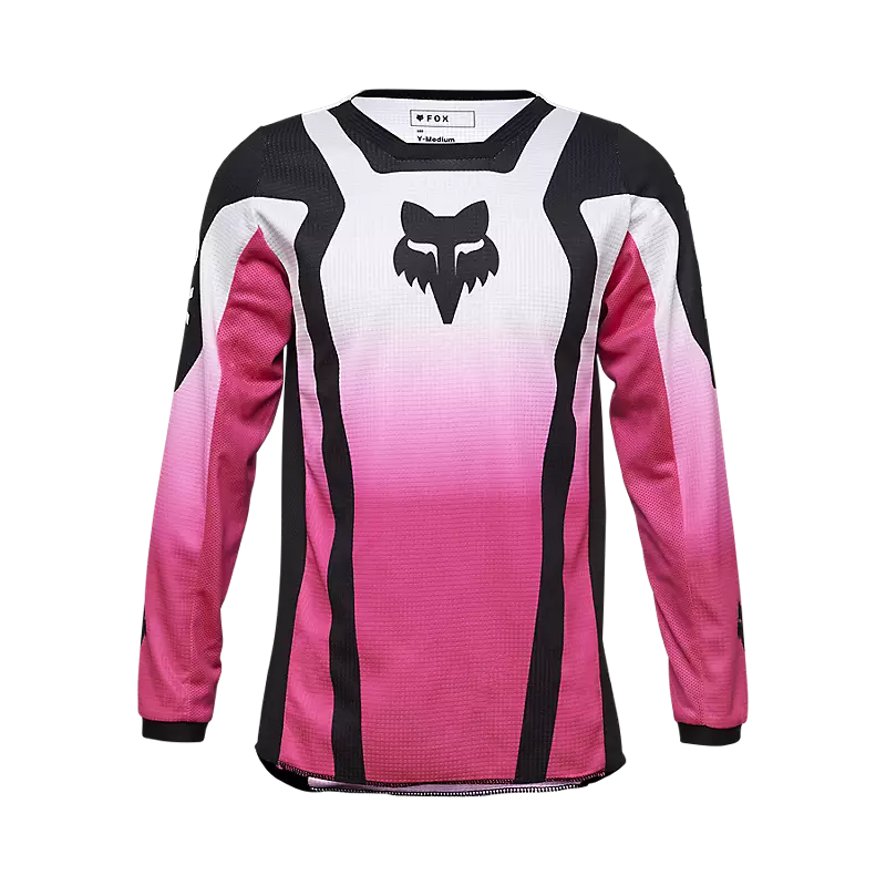 FOX YTH GIRLS 180 LEAN JERSEY - BLACK PINK