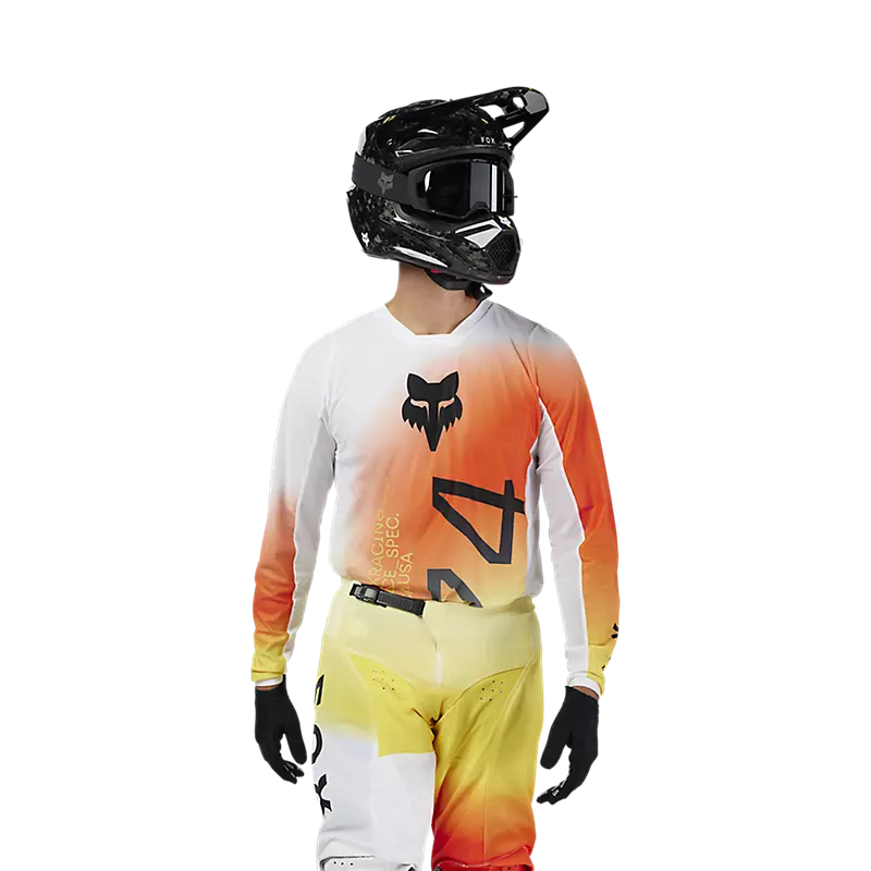 FOX 180 AIR HAZE JERSEY WHT