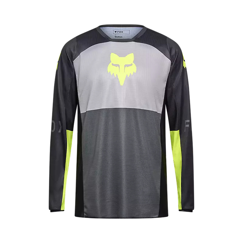 FOX 180 FLOW JERSEY BLK/YLW