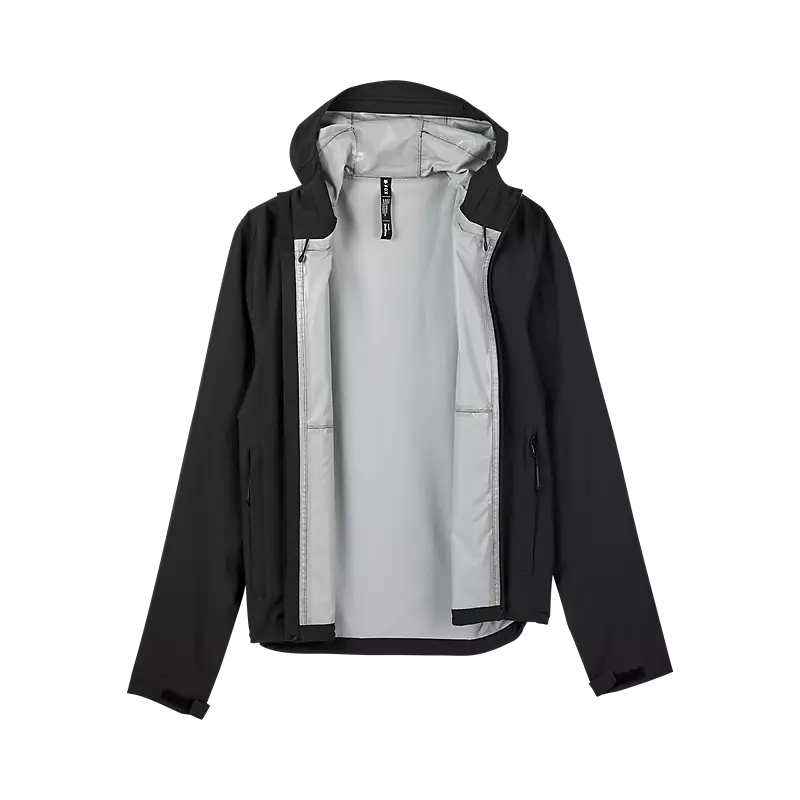 FOX RANGER O.R. PACKABLE RAIN JACKET - BLACK