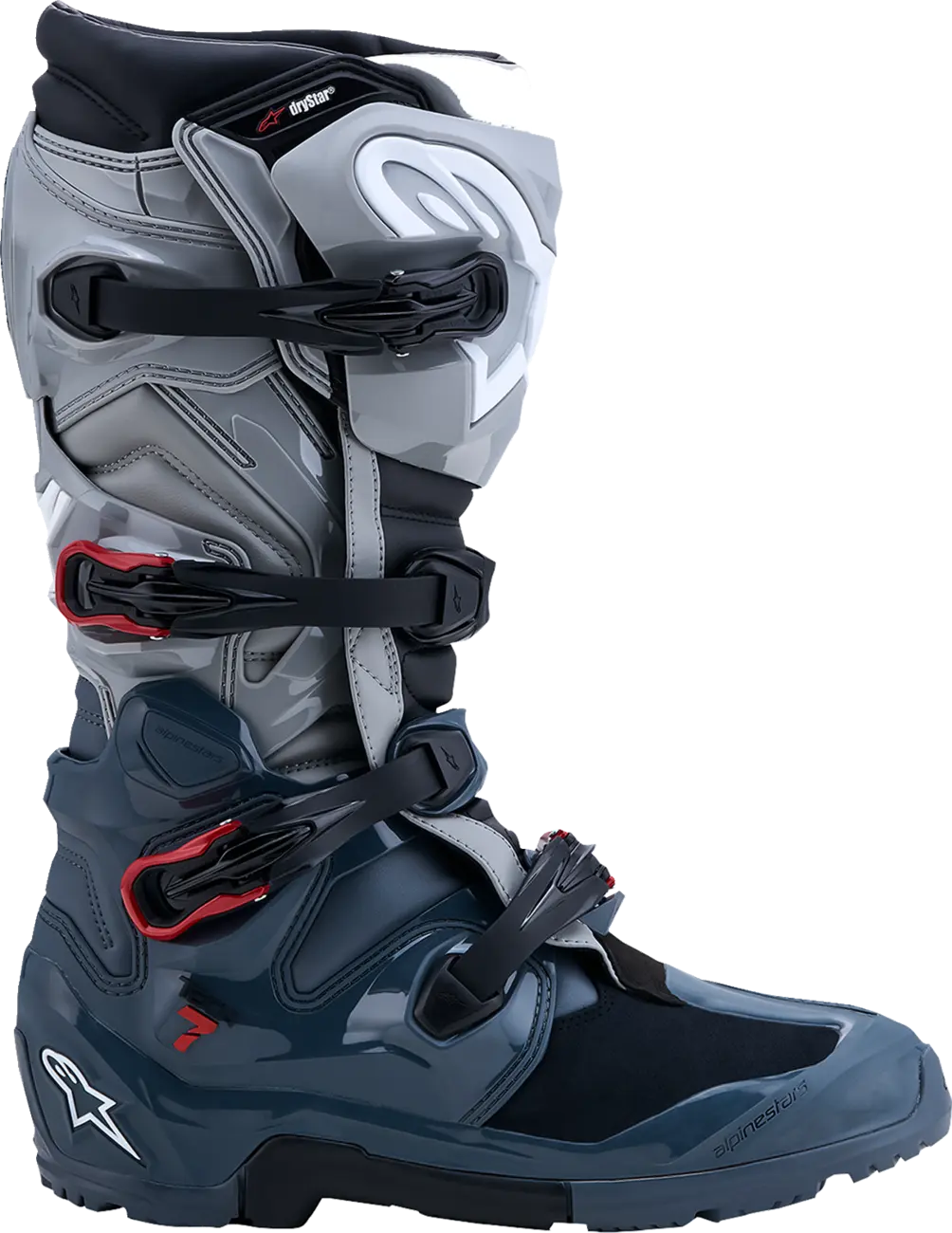 TECH 7 ENDURO DRYSTAR DARK GRY/RED