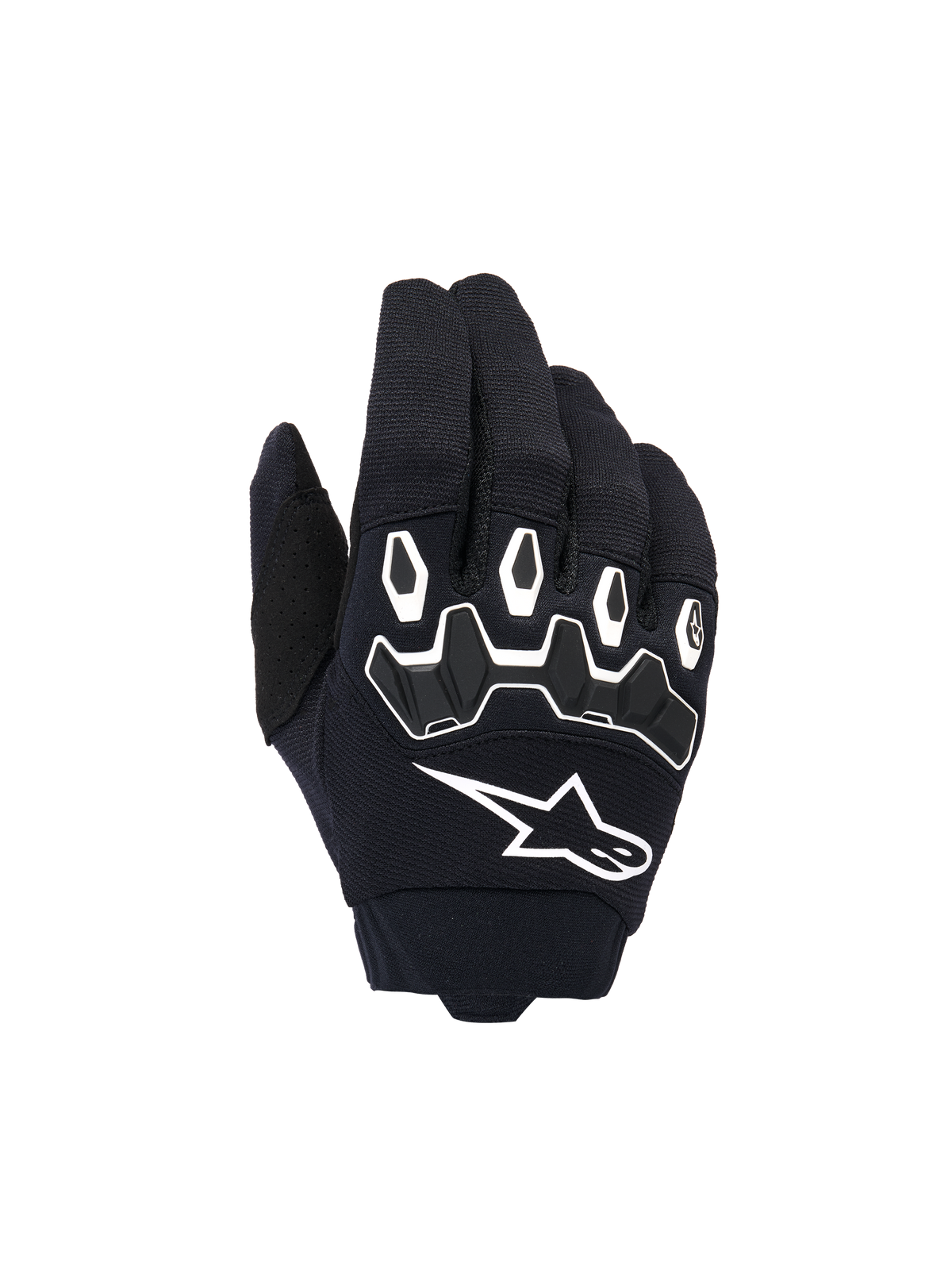 YOUTH & KIDS FULL BORE V2 GLOVES - BLACK/WHITE Alpinestars motocross kit