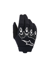 YOUTH & KIDS FULL BORE V2 GLOVES - BLACK/WHITE Alpinestars motocross kit