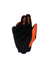 YOUTH & KIDS FULL BORE V2 GLOVES - ORANGE/WHITE/BLACK