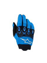 YOUTH & KIDS FULL BORE V2 GLOVES - UCLA BLUE/BLACK Alpinestars motocross kit