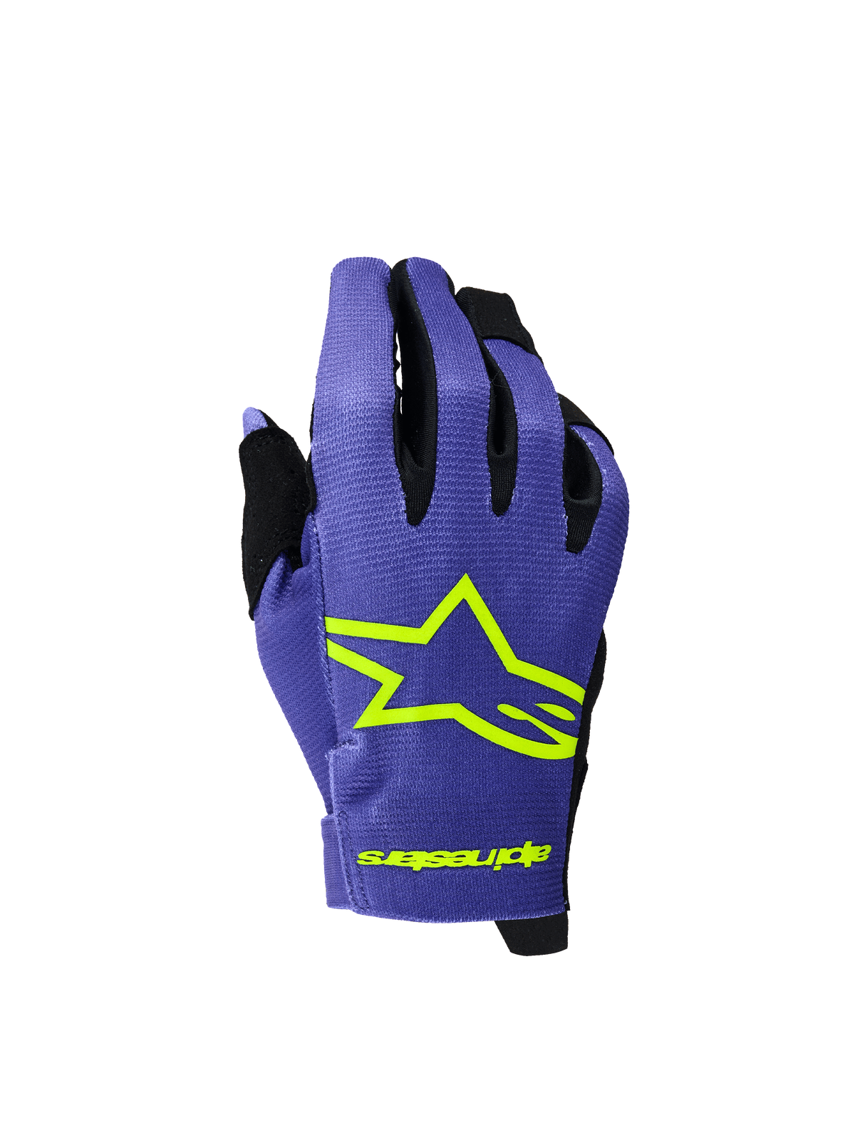 YOUTH RADAR GLOVES - PURPLE/YELLOW FLUO Alpinestars motocross kit