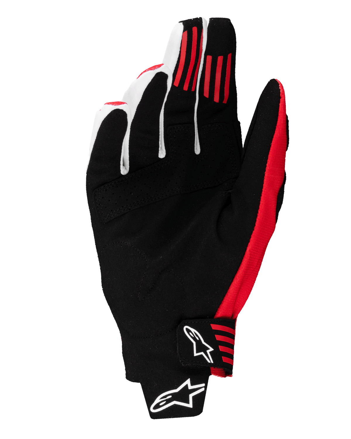 TECHSTAR GLOVES - BLACK/BRIGHT RED