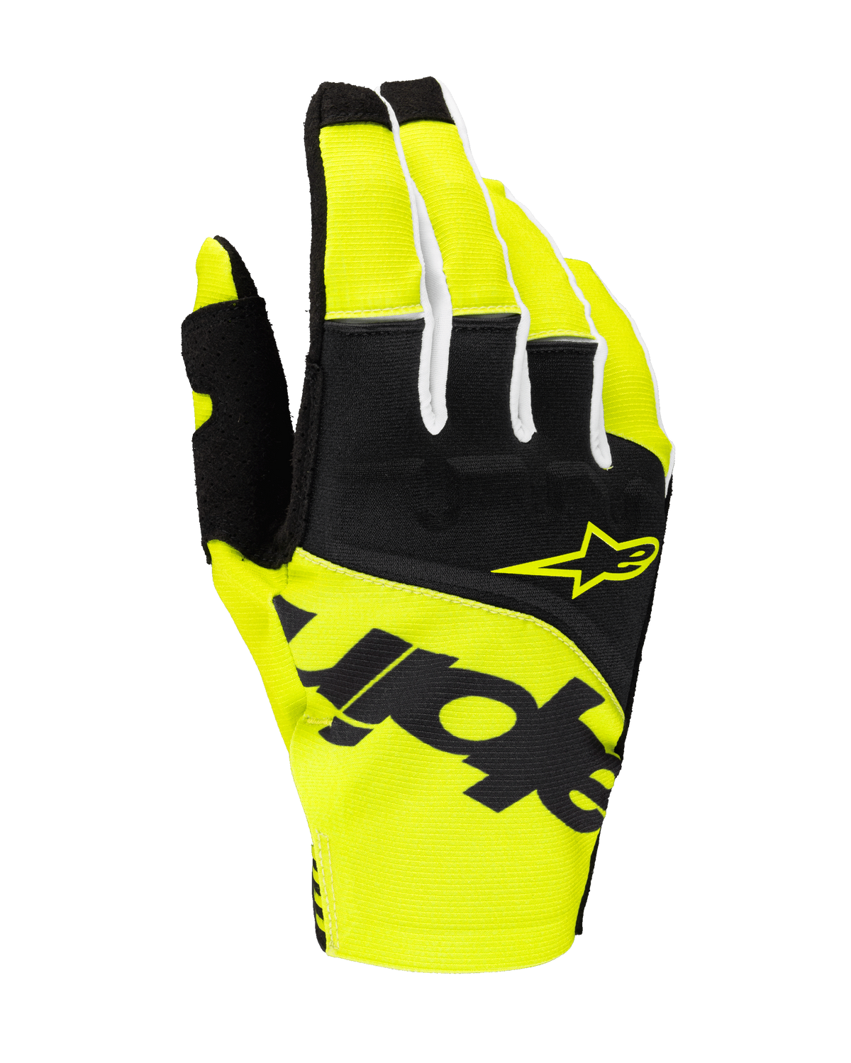 TECHSTAR GLOVES - BLACK/YELLOW FLUO