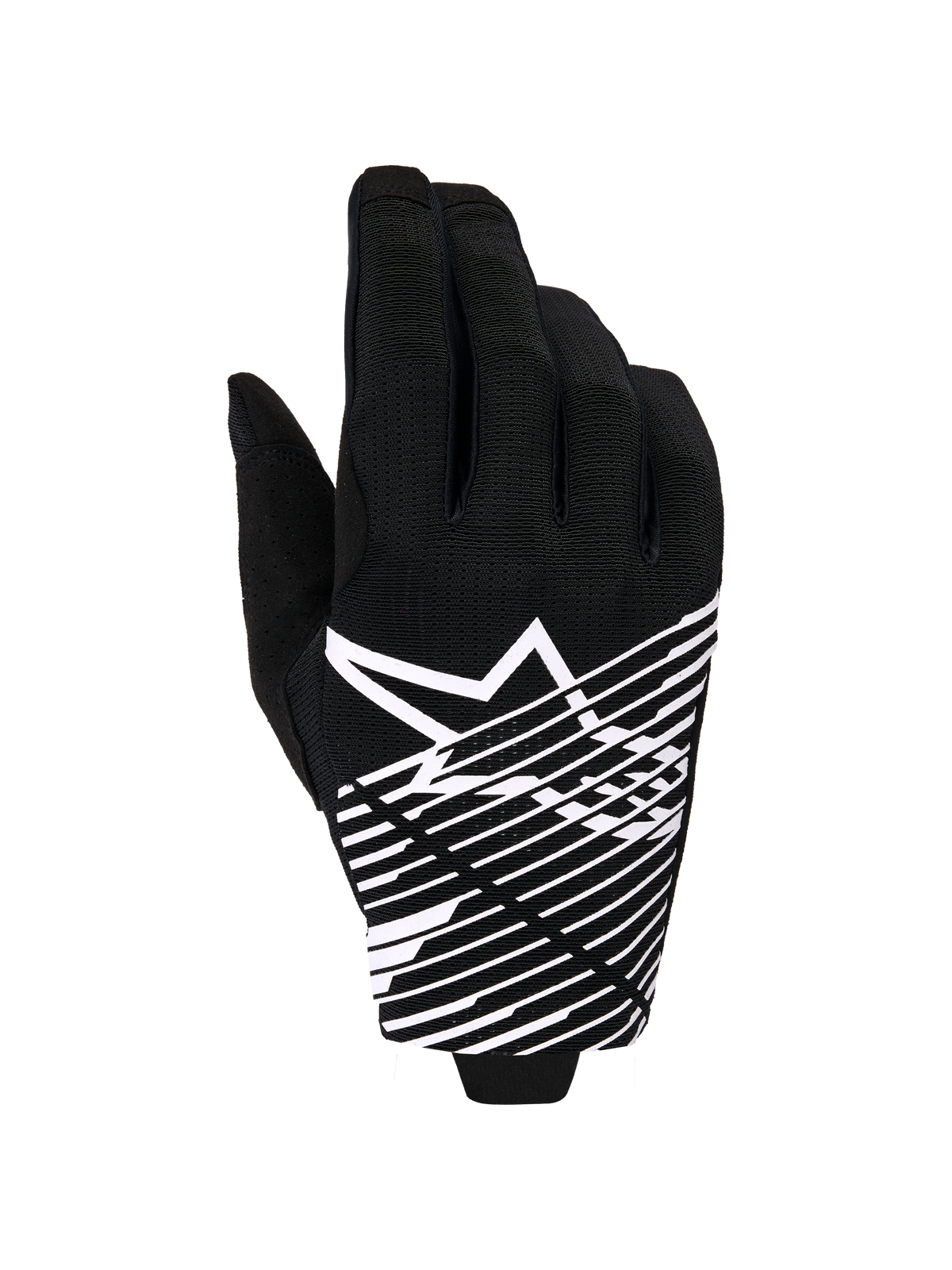RADAR PRO GLOVES - BLACK/WHITE Alpinestars motocross kit