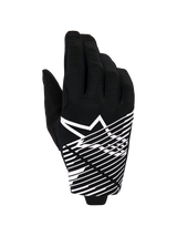 RADAR PRO GLOVES - BLACK/WHITE Alpinestars motocross kit