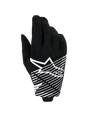 RADAR PRO GLOVES - BLACK/WHITE Alpinestars motocross kit