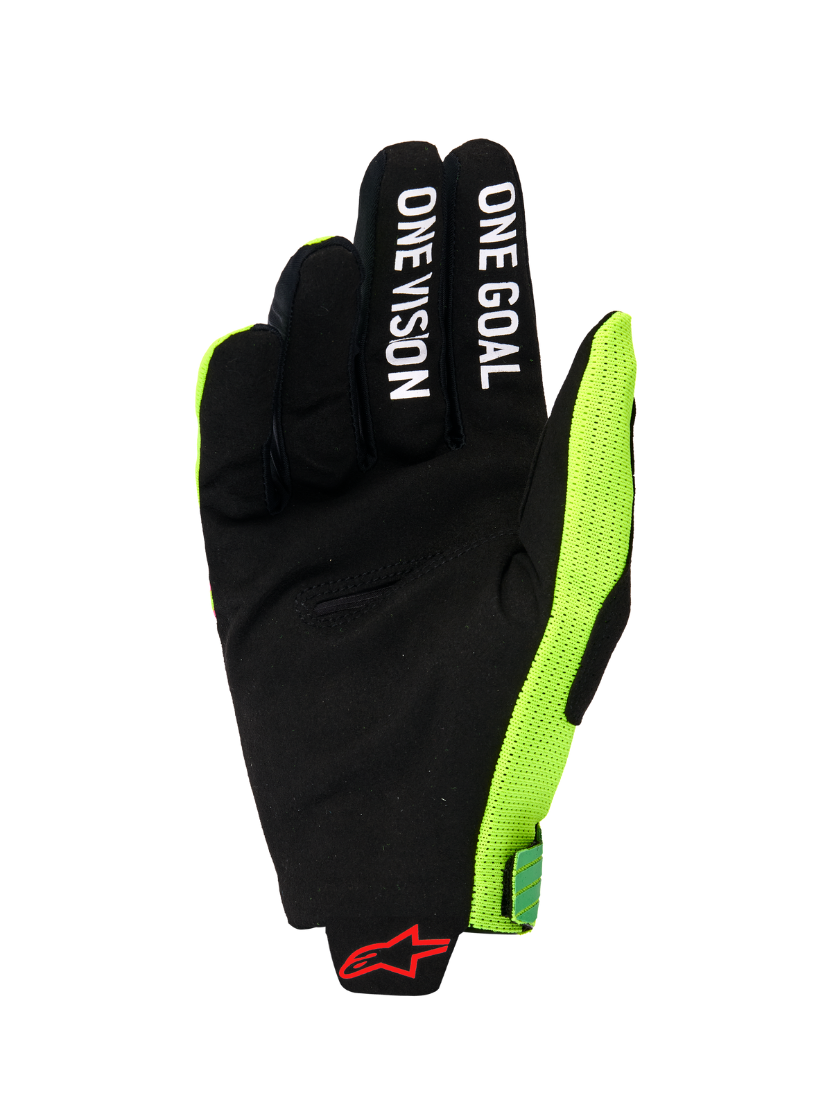 RADAR PRO GLOVES - GREEN/YELLOW FLUO/PINK FLUO