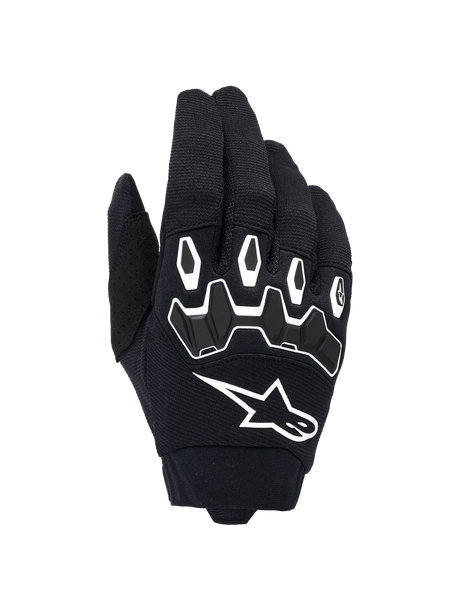 FULL BORE V2 GLOVES - BLACK/WHITE Alpinestars motocross kit