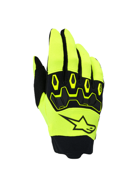 FULL BORE V2 GLOVES - YELLOW FLUO/BLACK Alpinestars motocross kit